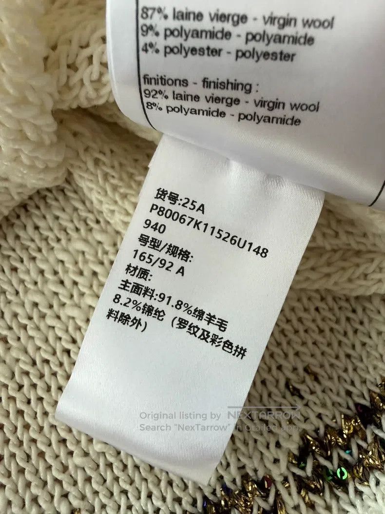 Chanel Chanel High-end handicraft workshop white vest Size S / US 4 / IT 40 - 7 Thumbnail