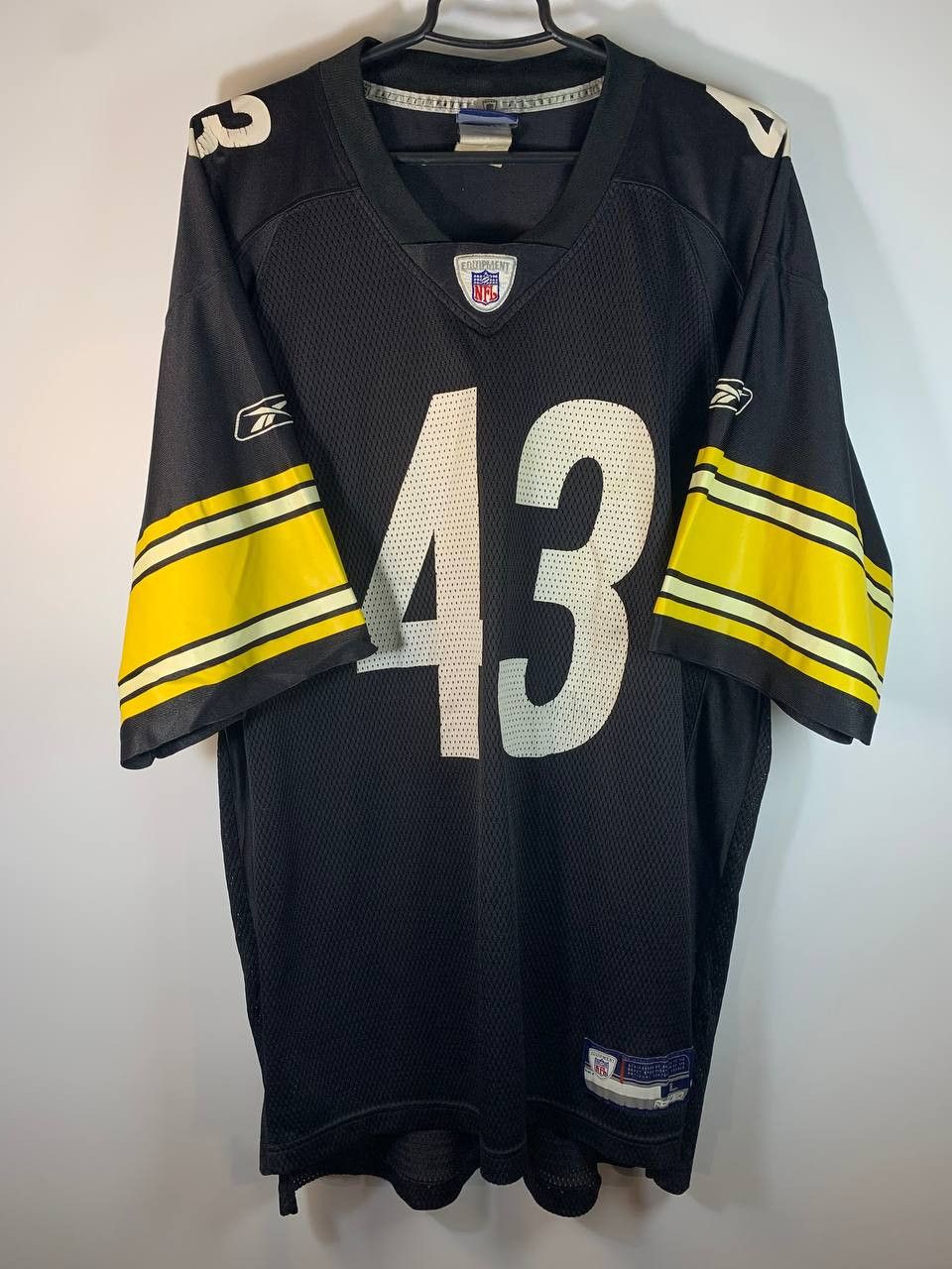 NFL × Reebok × Vintage Vintage NFL Equipment Reebok Polamalu #43 Football Jersey Size US L / EU 52-54 / 3 - 1 Thumbnail
