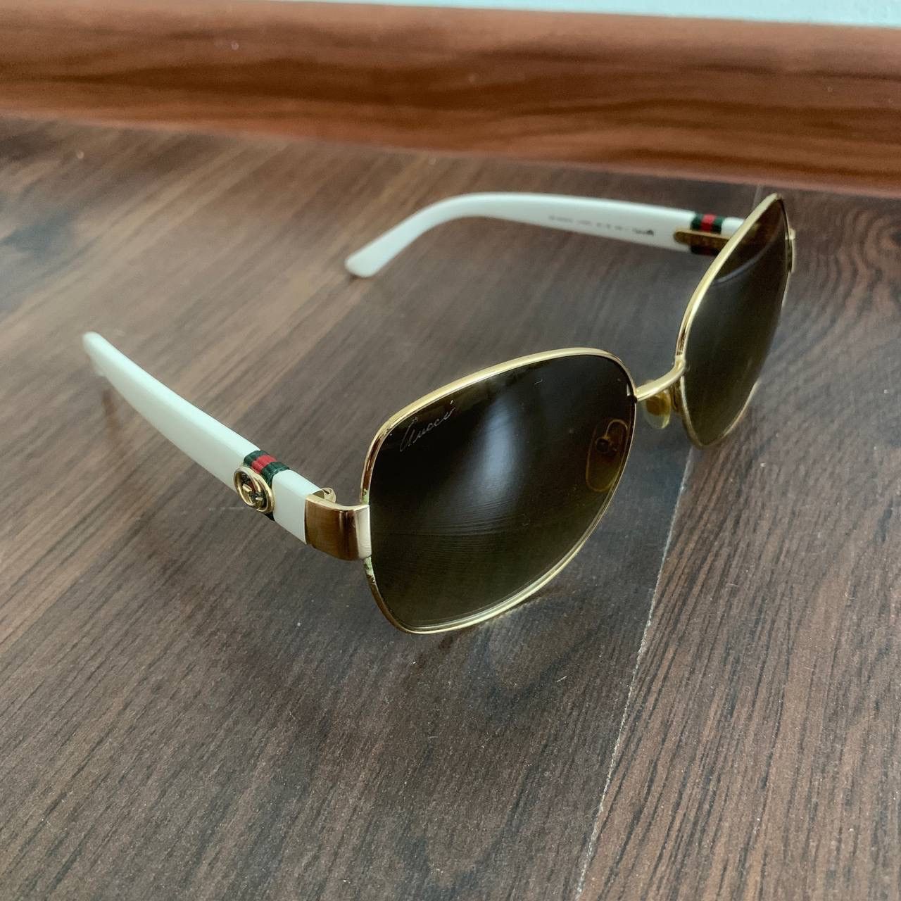 Dolce & Gabbana × Gucci Gucci gold sunglasses streetwear x supreme Size ONE SIZE - 1 Thumbnail