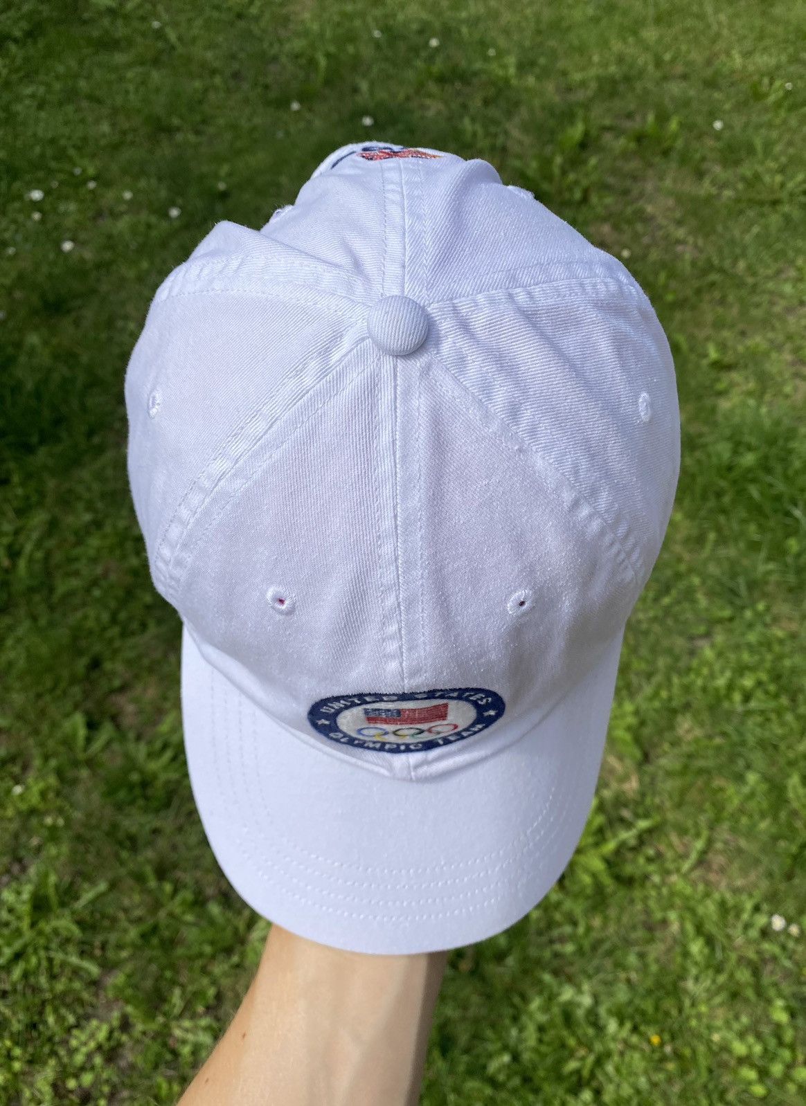 Polo Ralph Lauren × Vintage Vintage Polo Ralph Lauren USA Olympic Team Cap Hat Size ONE SIZE - 9 Thumbnail