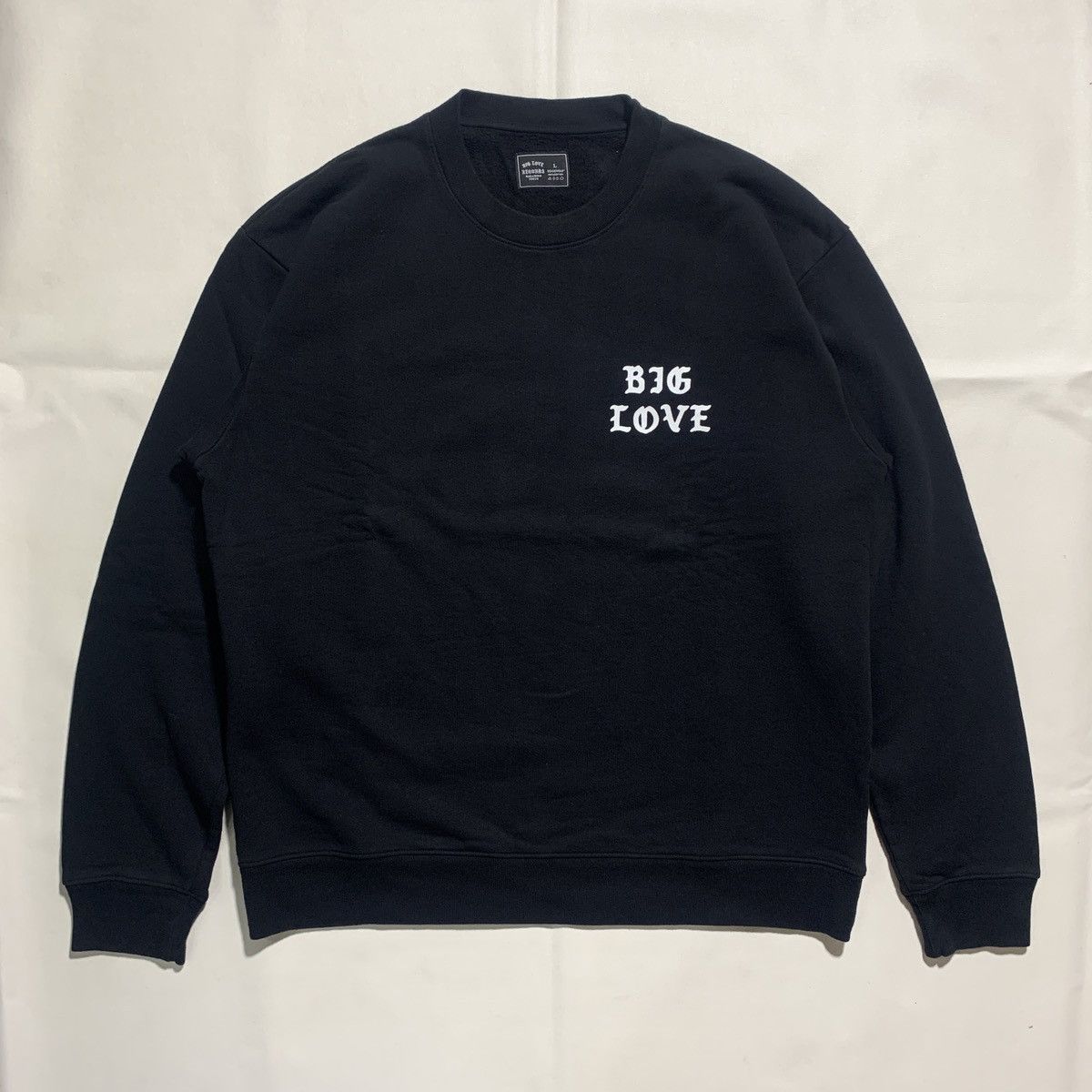 Band Tees × Japanese Brand BIG LOVE RECORDS CLASSIC LOGO SWEATSHIRT Size US L / EU 52-54 / 3 - 3 Thumbnail