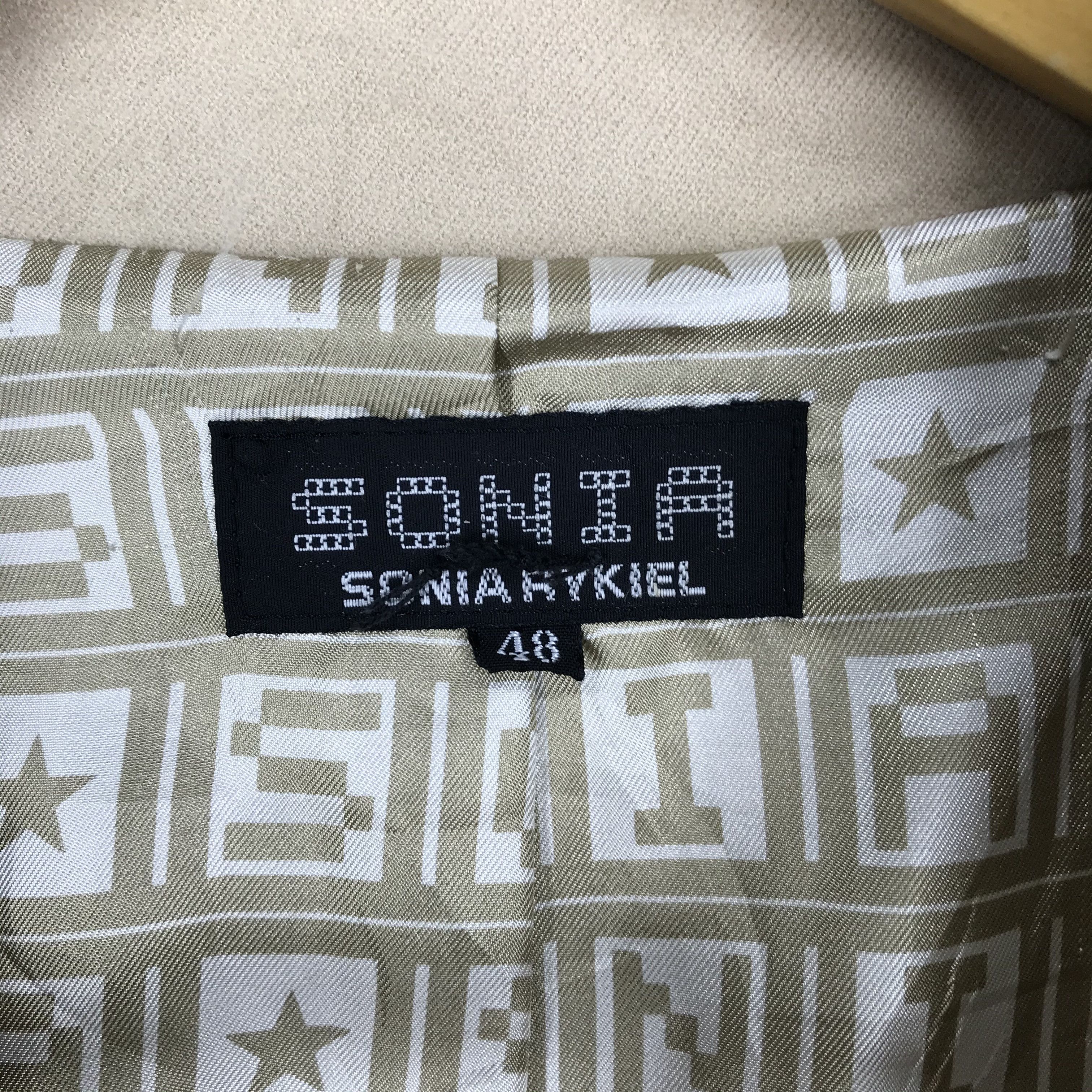 Sonia Rykiel SONIA RYKIEL Wool Blend Mark Casual Jacket #2417-84 Size M / US 6-8 / IT 42-44 - 5 Thumbnail