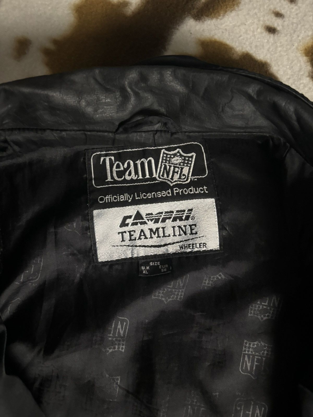 NFL × Vintage Vintage Bomber jacket NFL los Angeles Raiders Logo Campri Size US XL / EU 56 / 4 - 14 Thumbnail