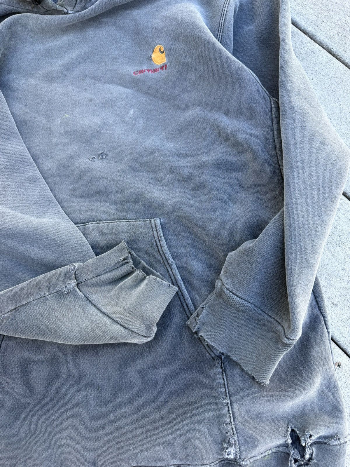 Carhartt Vintage Carhartt hoodie Size US XL / EU 56 / 4 - 4 Thumbnail