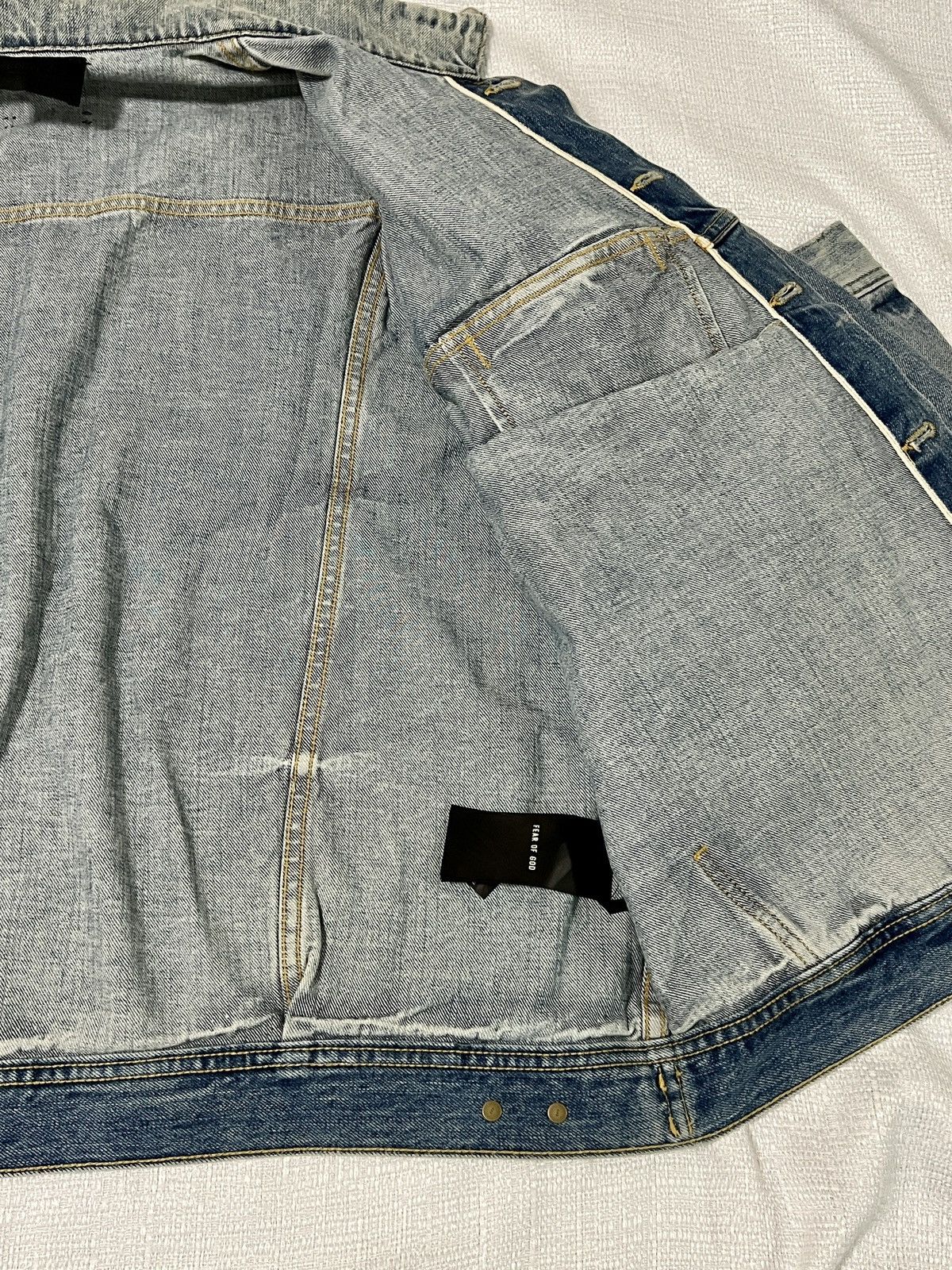Fear of God Fear of God Denim Jacket Size US XL / EU 56 / 4 - 11 Thumbnail