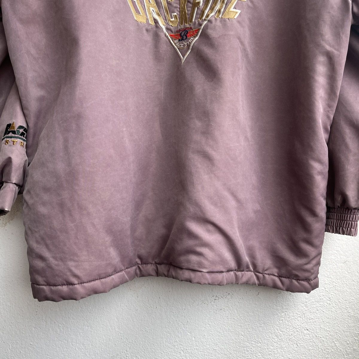 Vintage VINTAGE BACKFIRE MILLS AMERICAN LEAGUE BLUE BOWL JACKET Size US L / EU 52-54 / 3 - 14 Thumbnail