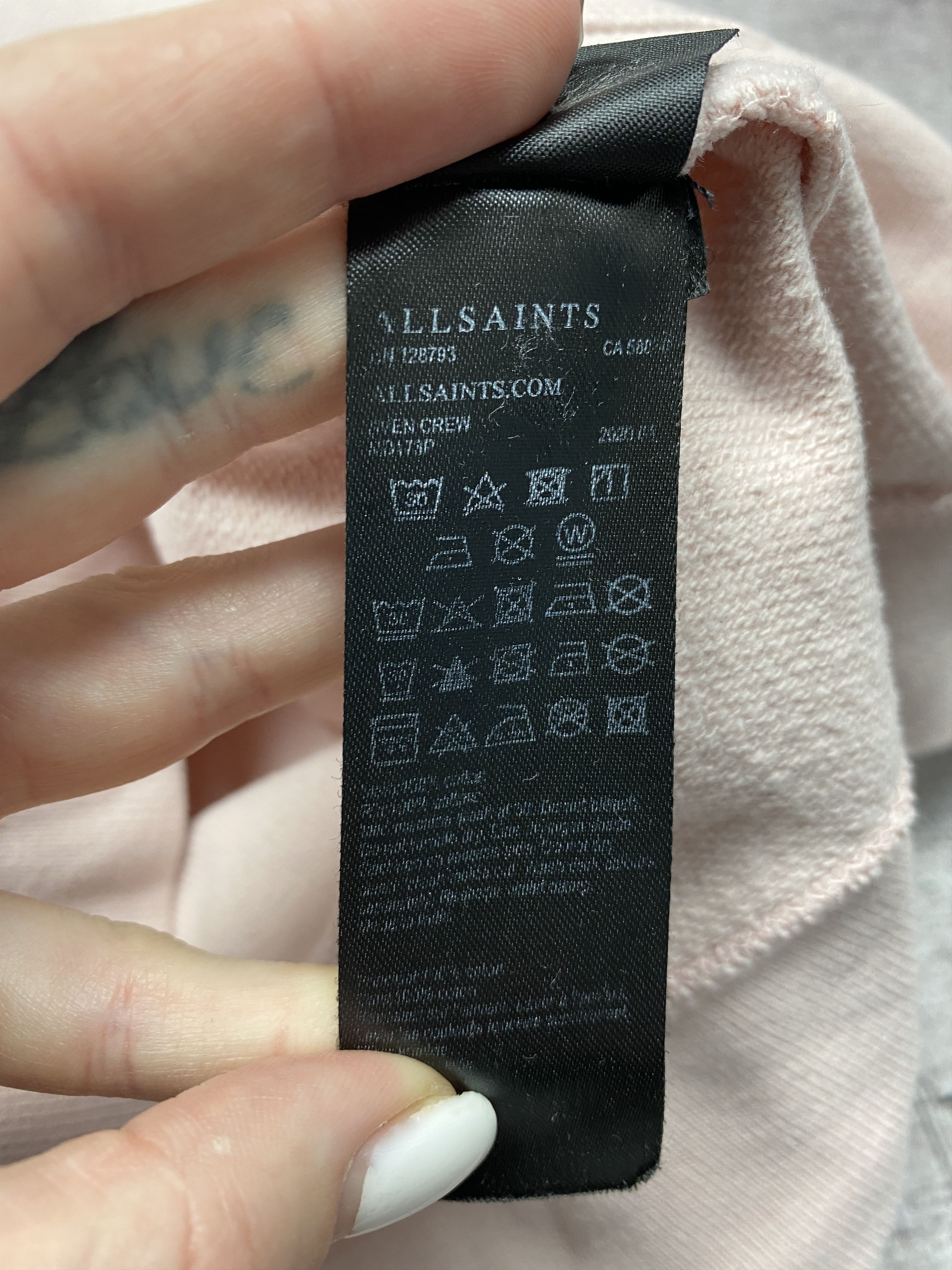 Allsaints Allsaints Vintage Mens Aven Crew Neck Sweatshirt Y2K Size US M / EU 48-50 / 2 - 6 Thumbnail