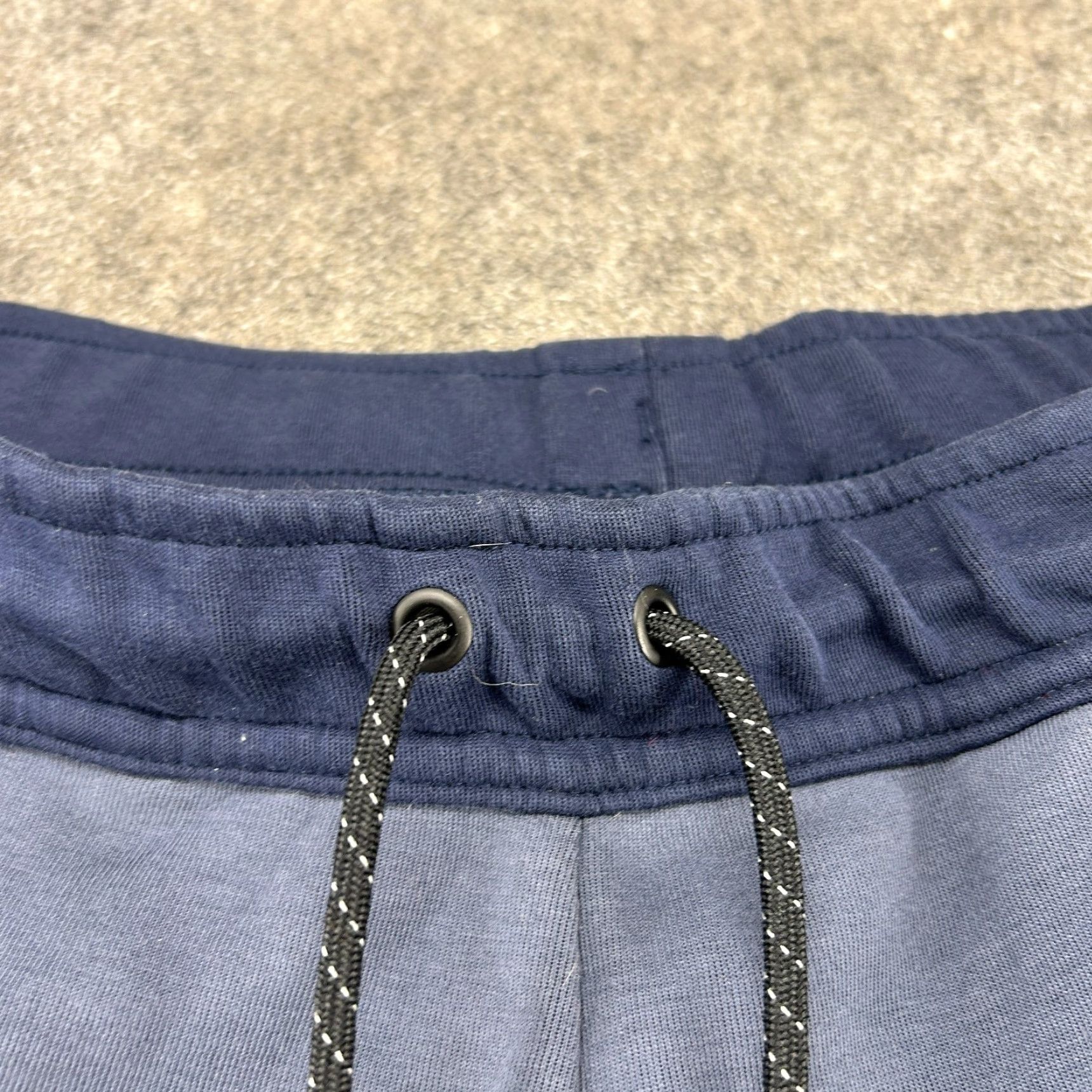 Nike Nike Pants Mens L Blue Navy Jogger Sweat Club Fleece Swoosh Drawstring Cotton Size US 33 - 4 Thumbnail