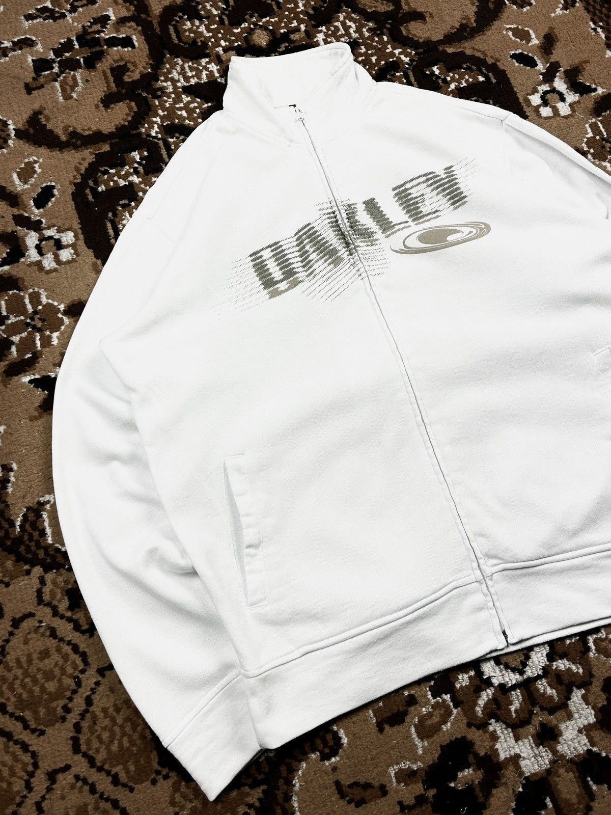 Oakley × Vintage Vintage Oakley Zip Sweatshirt Gorpcore Big Logo Y2K Size US S / EU 44-46 / 1 - 3 Thumbnail