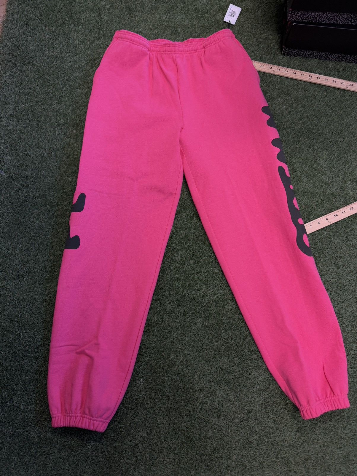 Sp5der Sp5der Worldwide Pink Sweatpants Size Large (NEW) Size US 33 - 2 Thumbnail