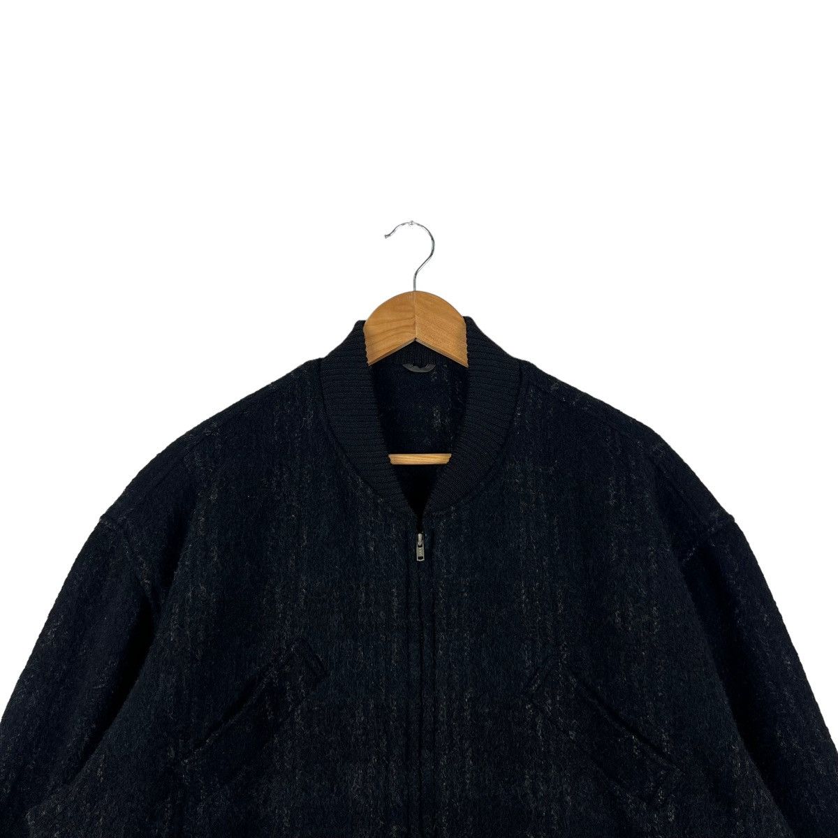 Comme des Garcons 🔥1980’s VINTAGE HOMME COMME DES GARCONS WOOL BOMBER JACKET Size US M / EU 48-50 / 2 - 6 Thumbnail