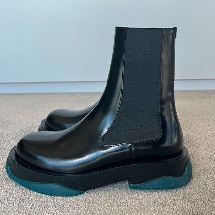 Jil Sander o1w1db10925 Ankle Boots in Black Size US 8 / EU 41 - 1 Preview