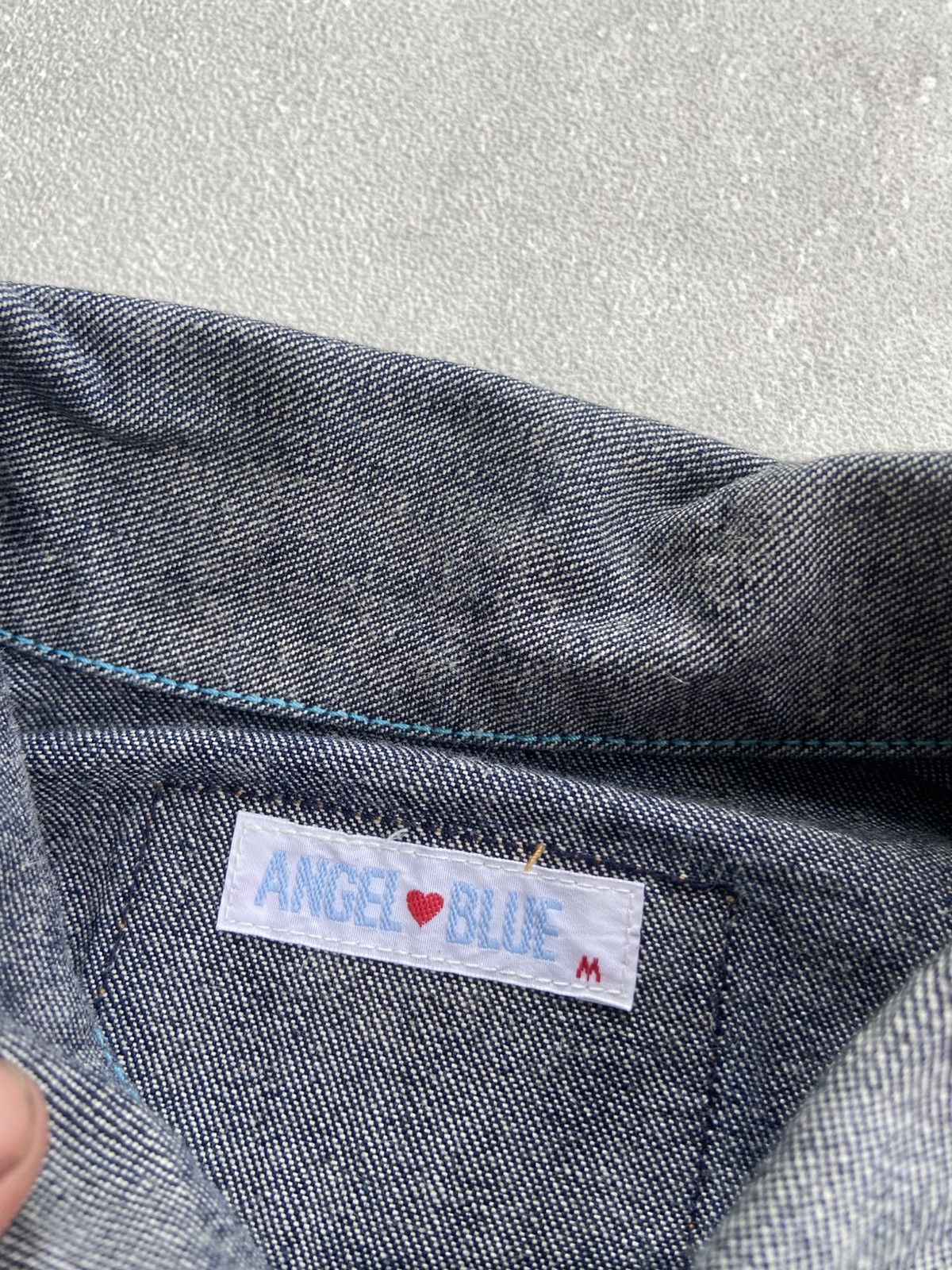 Angel Blue 1990s Angel Blue - Denim Patchwork Jacket Size US S / EU 44-46 / 1 - 6 Thumbnail