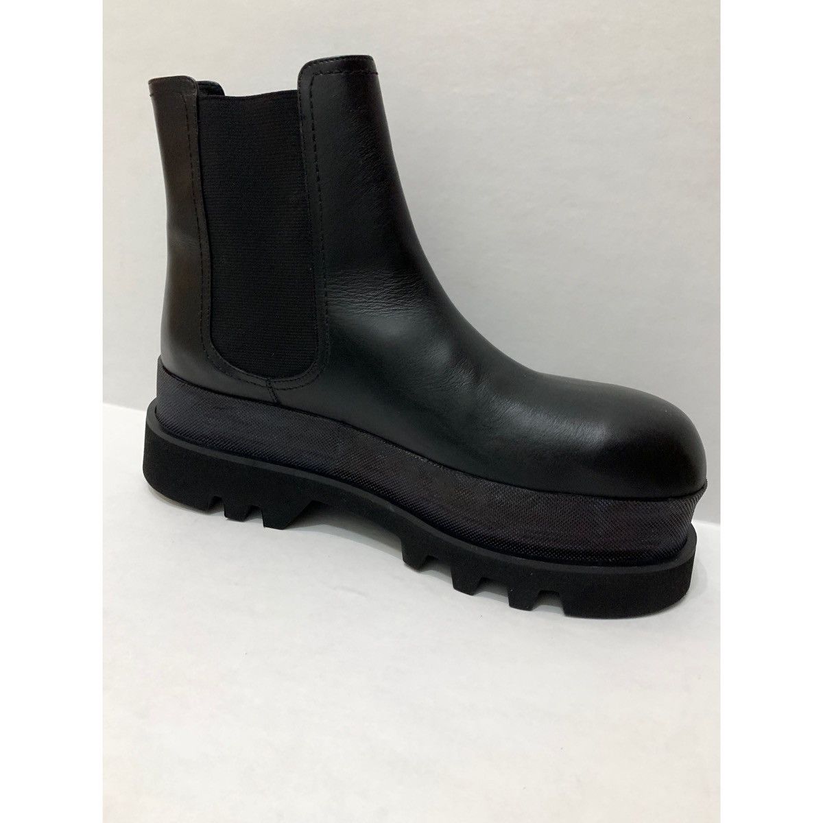 Helmut Lang HELMUT LANG CHELSEA CHUNKY ANKLE BOOTS Size US 10.5 / EU 43-44 - 3 Thumbnail