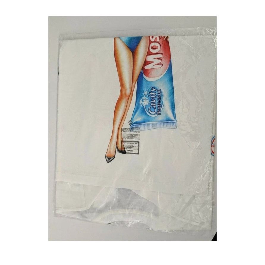 Moschino AW19 Moschino Jeremy Scott Toothpaste Oversized T-shirt Tee Size XS / US 0-2 / IT 36-38 - 9 Thumbnail
