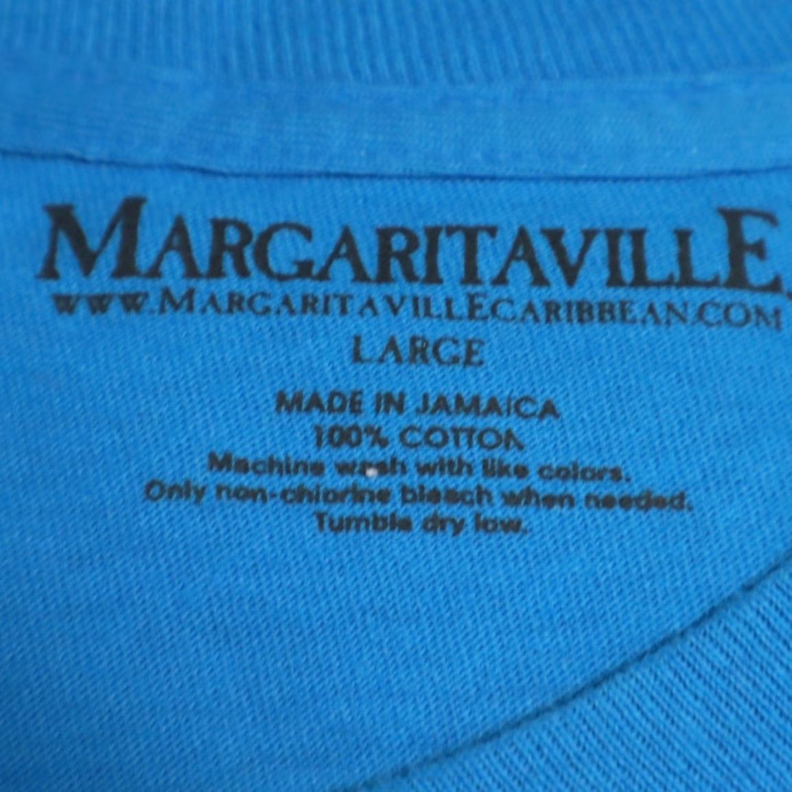 Vintage Margaritaville Jimmy Buffett Solid T-Shirt Blue Men's L Size US L / EU 52-54 / 3 - 5 Thumbnail