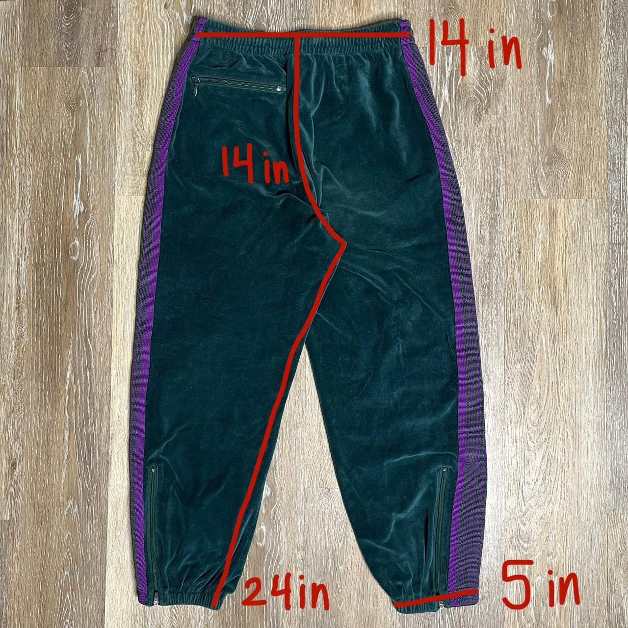 Needles needles japan velour sweatpants Size US 30 / EU 46 - 2 Thumbnail