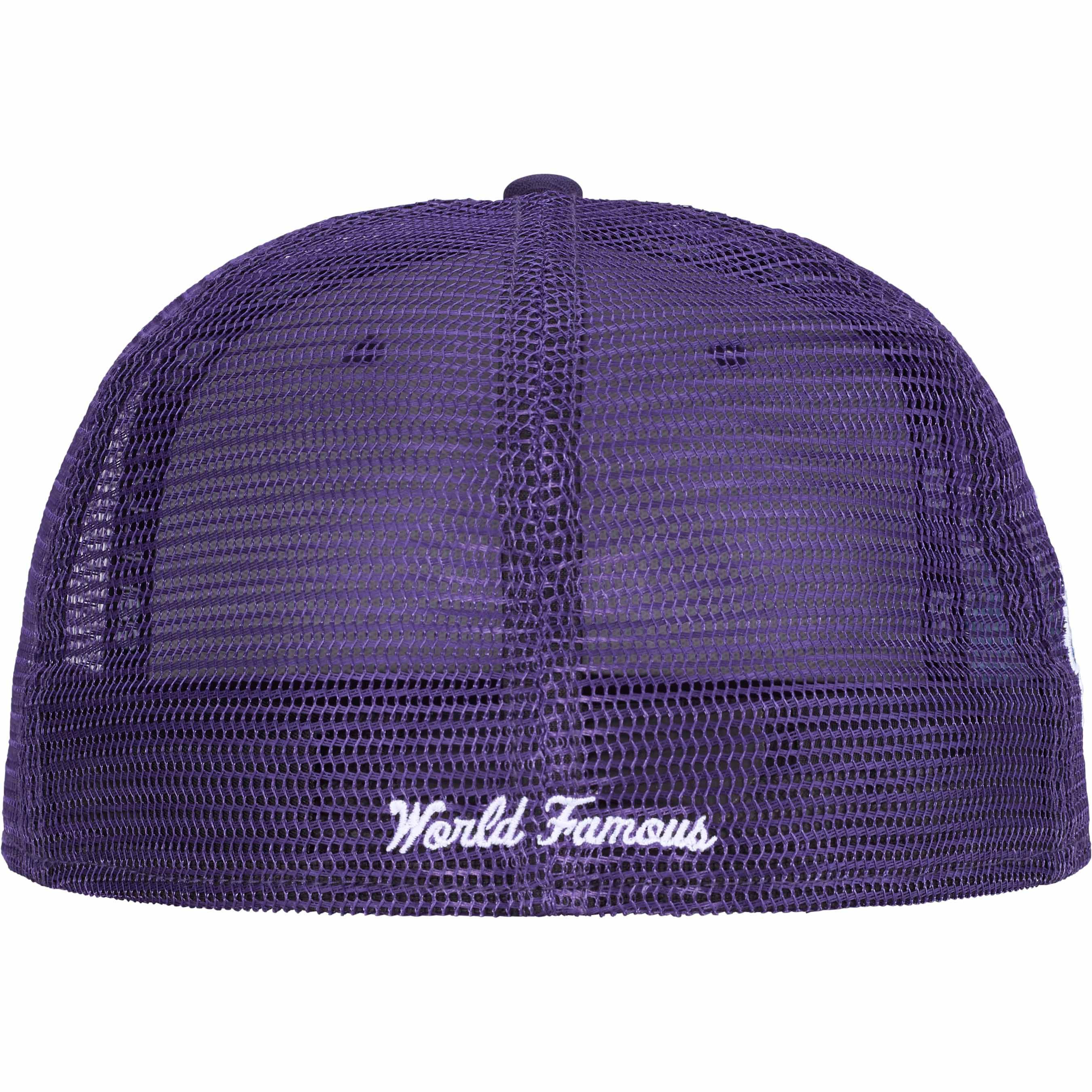 Supreme Supreme Box Logo Mesh Back New Era Cap Purple (Size 8) Size ONE SIZE - 5 Thumbnail