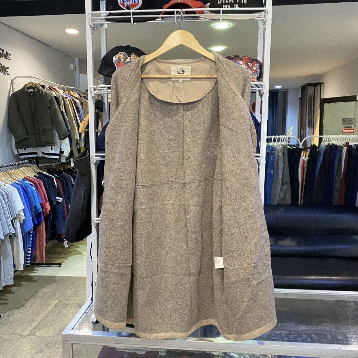 Comme Ca Ism × Japanese Brand Comme ca ism Onigiri Open Collar Button Coats Size L / US 10 / IT 46 - 3 Thumbnail
