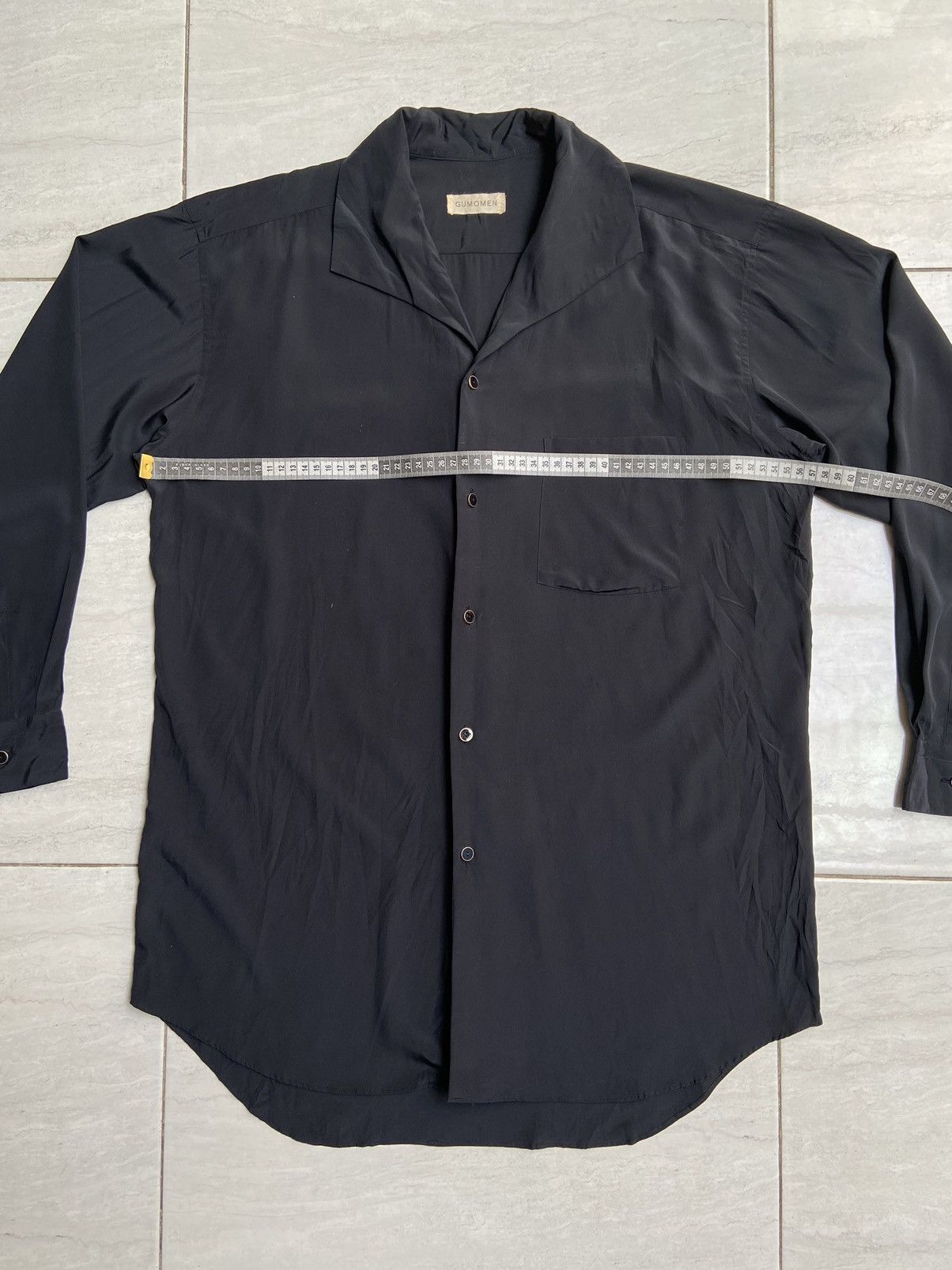 Designer × Japanese Brand GUMOMEN Black Shirt Size US M / EU 48-50 / 2 - 8 Thumbnail