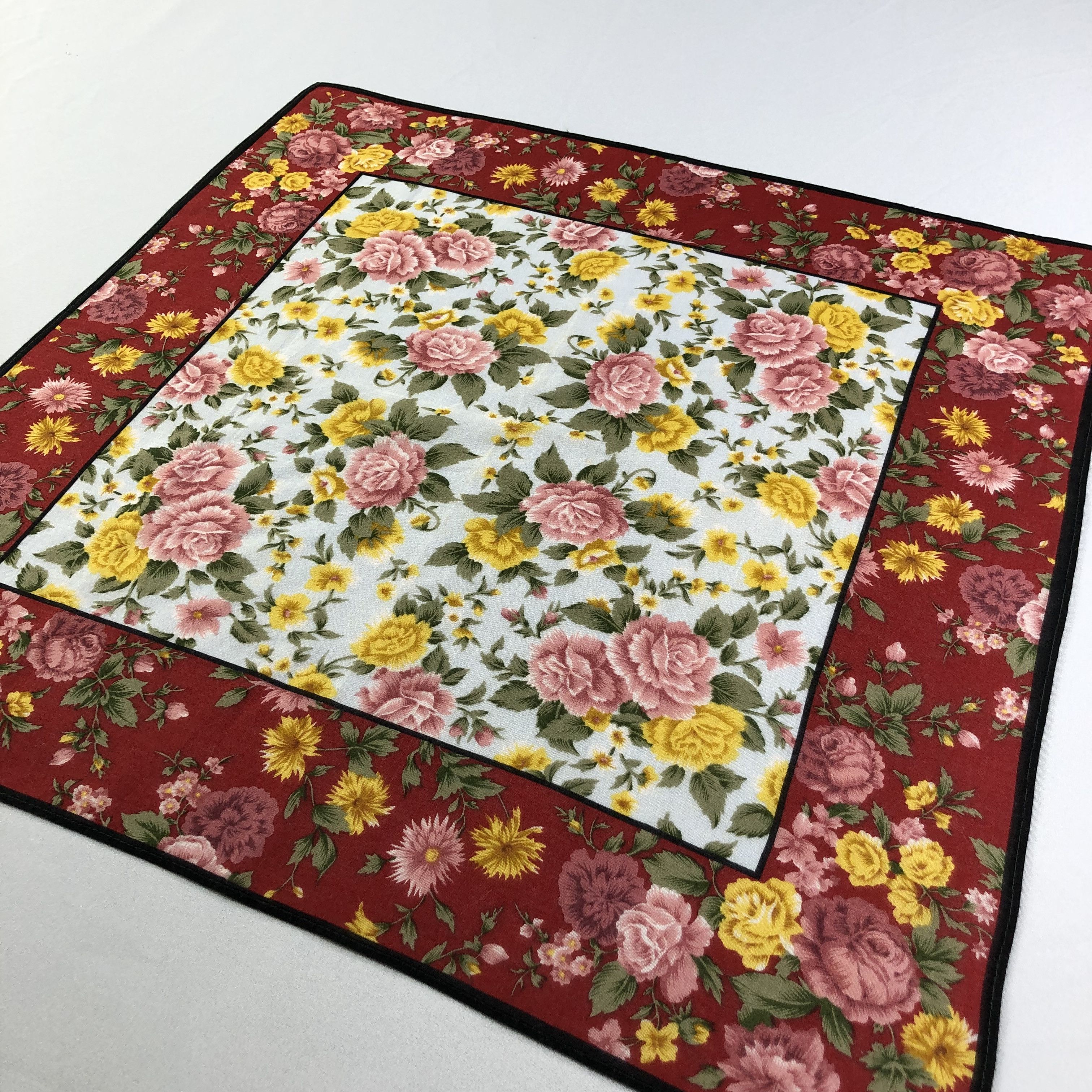 Kenzo Kenzo Floral Handkerchief Neckerchief Bandana H2166 Size ONE SIZE - 3 Thumbnail