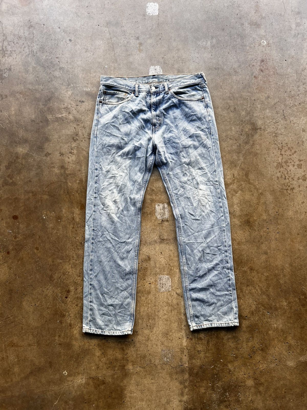 Levi's × Vintage LEVIS 505 WASHED DENIM Size US 34 / EU 50 - 1 Thumbnail