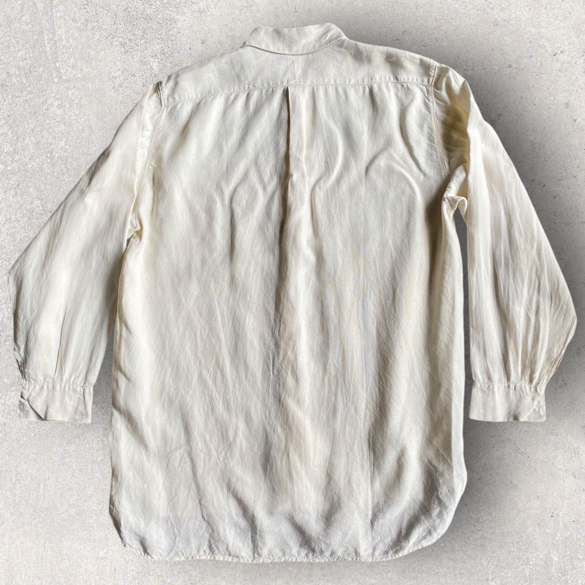 Stone Island Vintage Stone Island Marina Linen Shirt Size US L / EU 52-54 / 3 - 2 Thumbnail