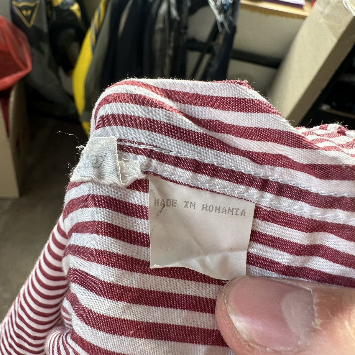 Katharine Hamnett London Vintage 90’s Katharine Hamnett striped shirt Size US L / EU 52-54 / 3 - 9 Thumbnail