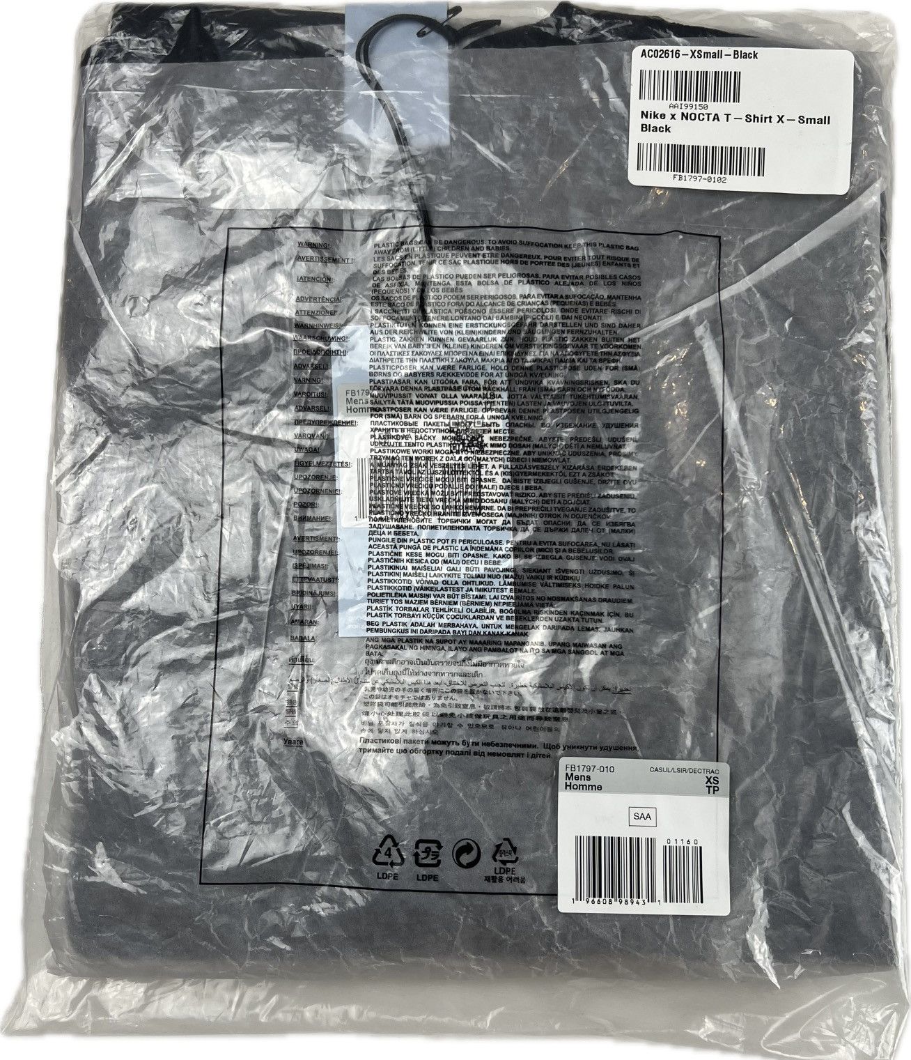 Drake Unreleased NOCTA T-shirt Size US XS / EU 42 / 0 - 6 Thumbnail