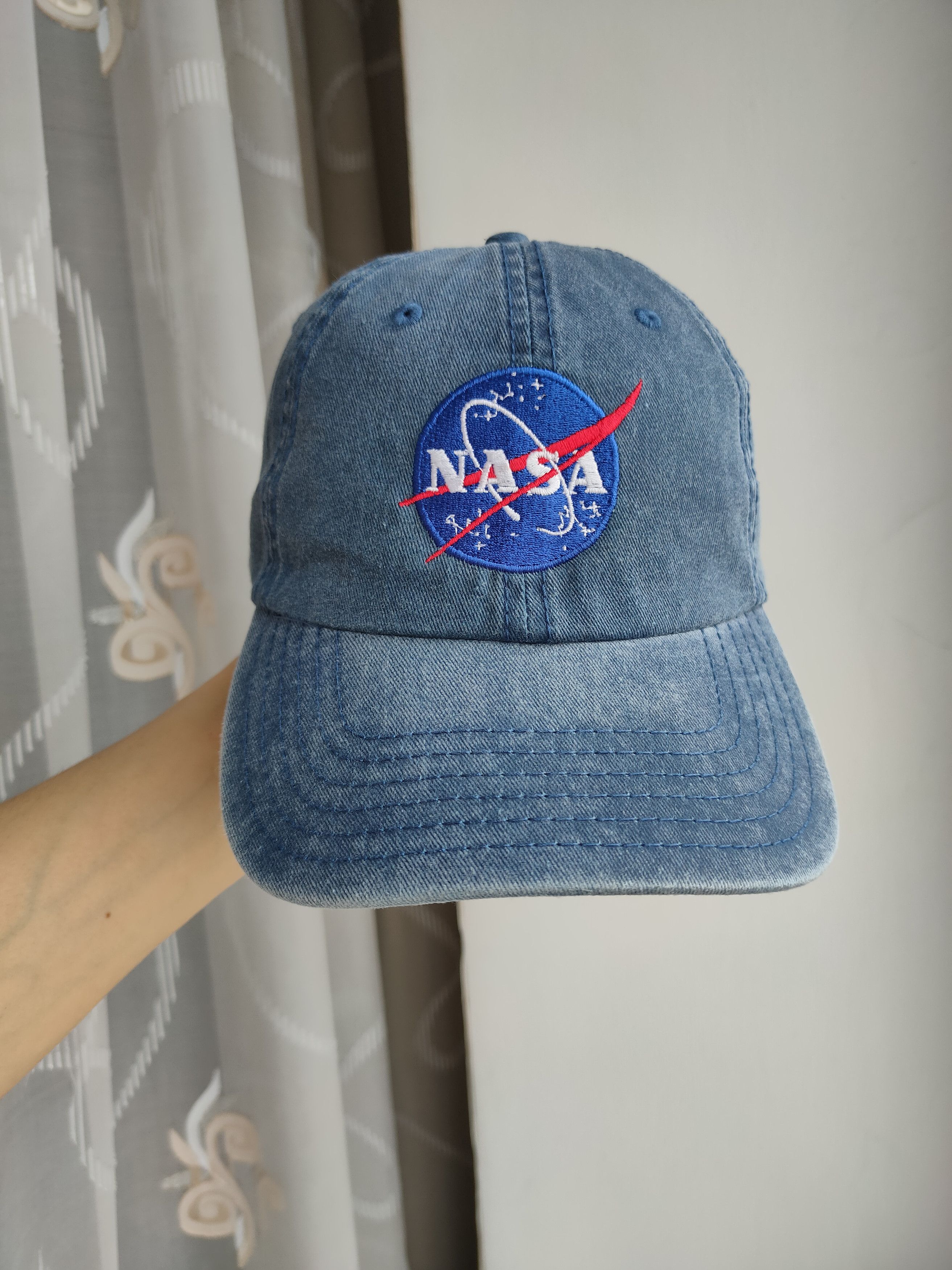 Otto Vintage Y2K Otto Nasa Logo Cap Hat Size ONE SIZE - 2 Thumbnail