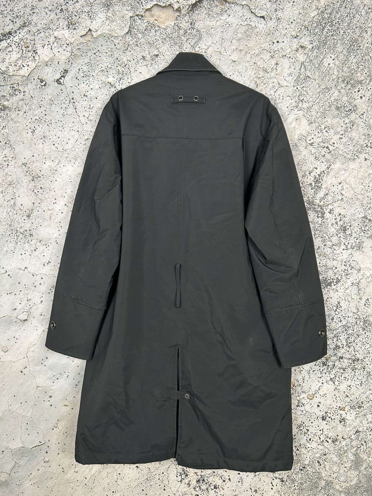 Z Zegna Z Zegna Avant Garde Black Coat Jacket Archive Designer Rare Size US XL / EU 56 / 4 - 6 Thumbnail