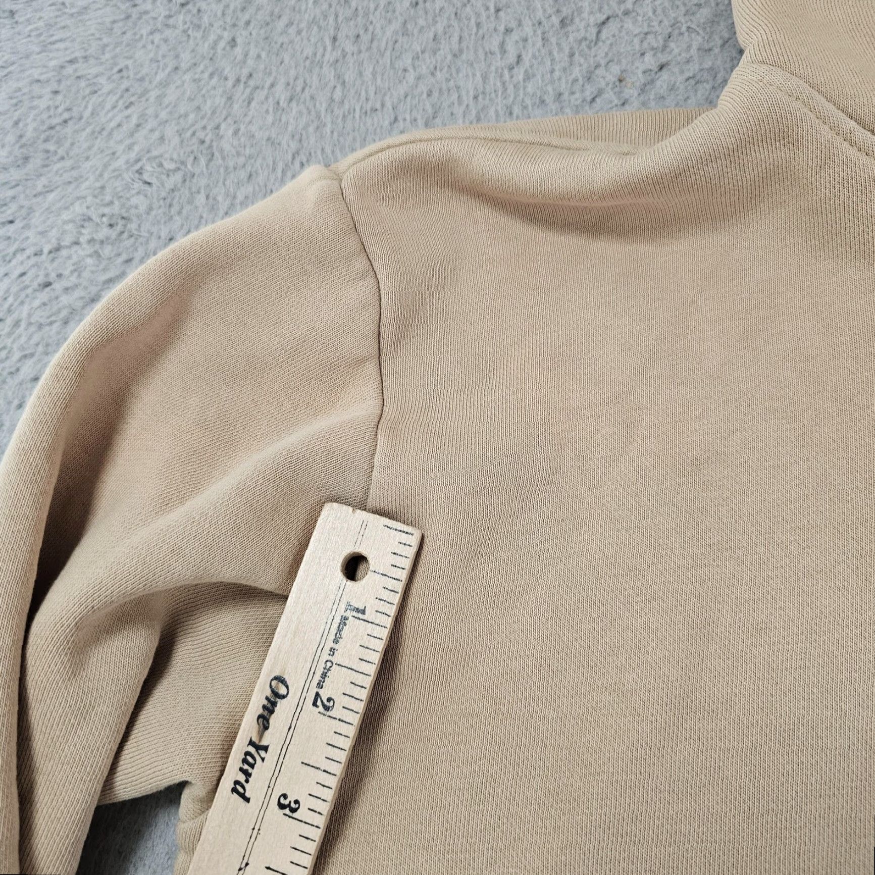 Adidas Adidas Originals Hoodie Mens Small Tan Beige Trefoil Logo Primegreen Pullover Size US S / EU 44-46 / 1 - 3 Thumbnail