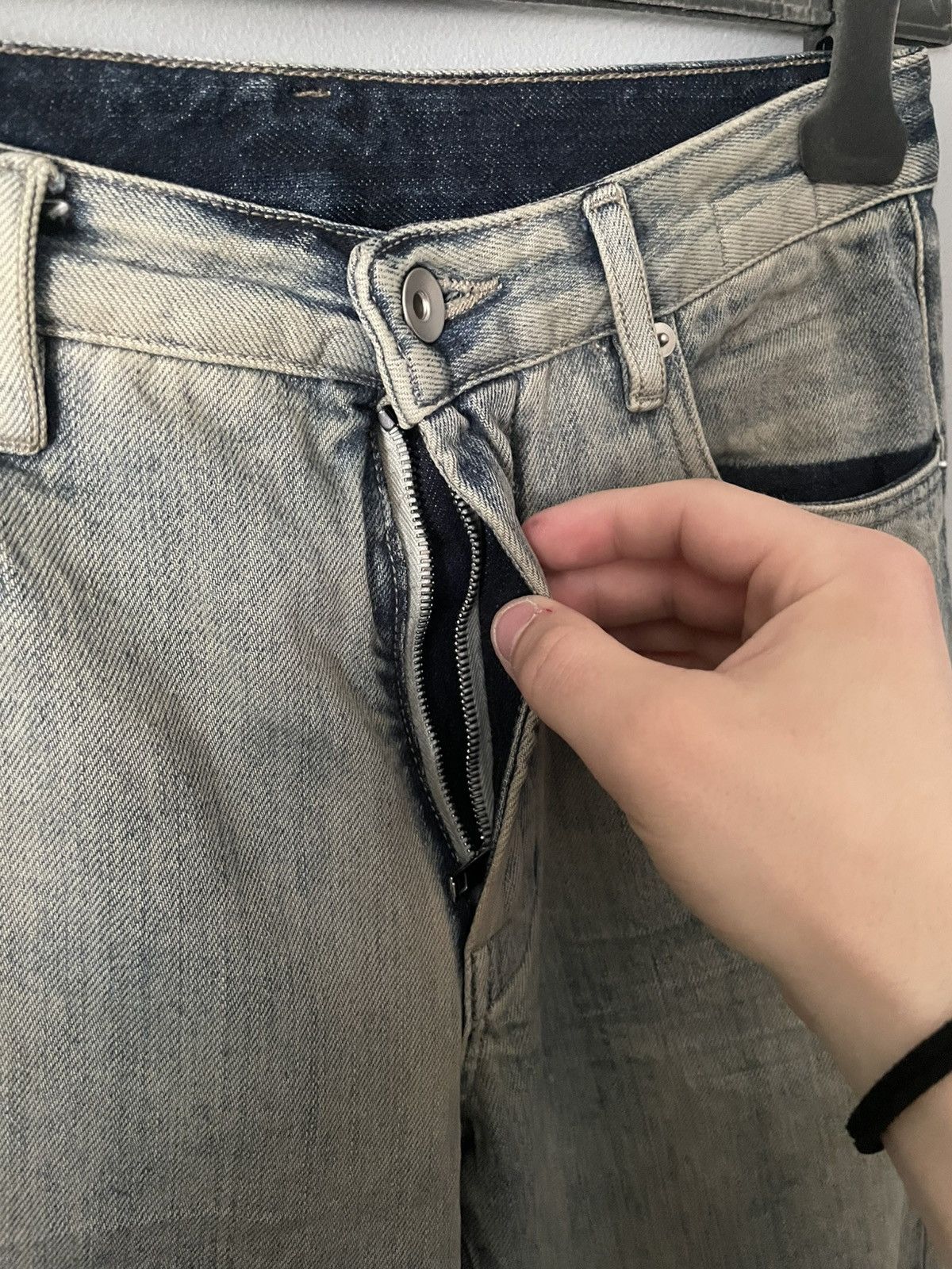 Rick Owens Drkshdw Rick Owens DRKSHDW Sky Denim Size 28 Size US 28 / EU 44 - 4 Thumbnail