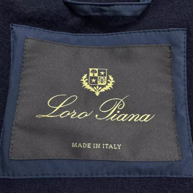 Loro Piana LORO PIANA Naval blue jacket Size US L / EU 52-54 / 3 - 3 Thumbnail