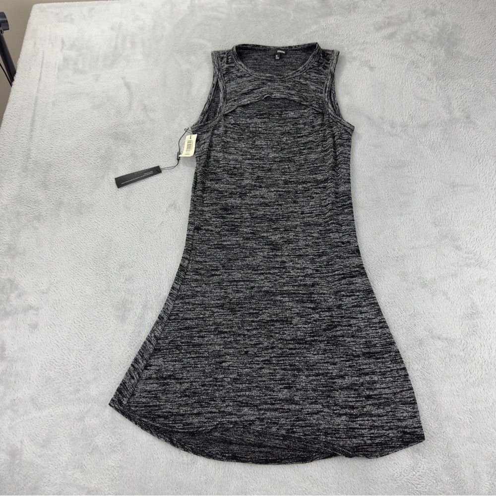Wilfred Free NWT Anmari Dress Heather Black Women's Size Me