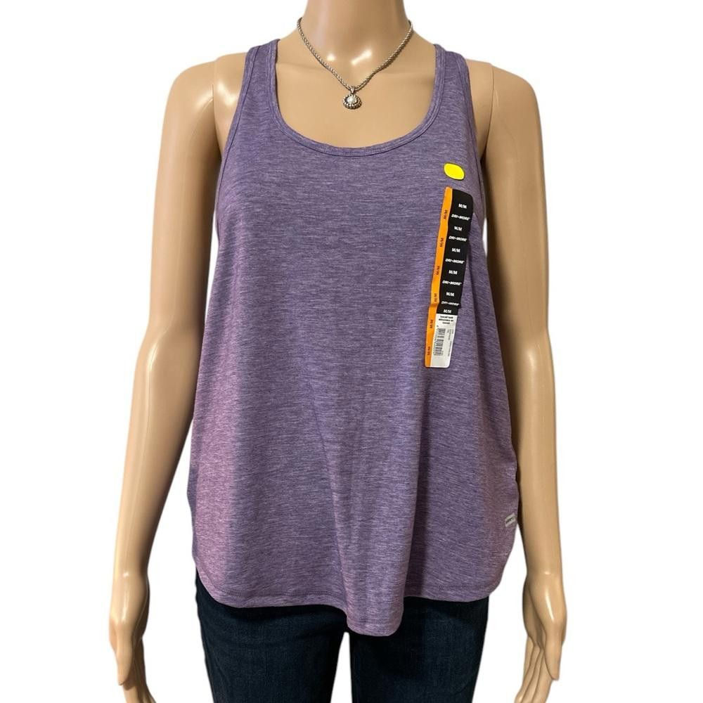 Athletic Works Athletic Works Women's Racerback Tank Top - Purple - Medium Size M / US 6-8 / IT 42-44 - 1 Thumbnail