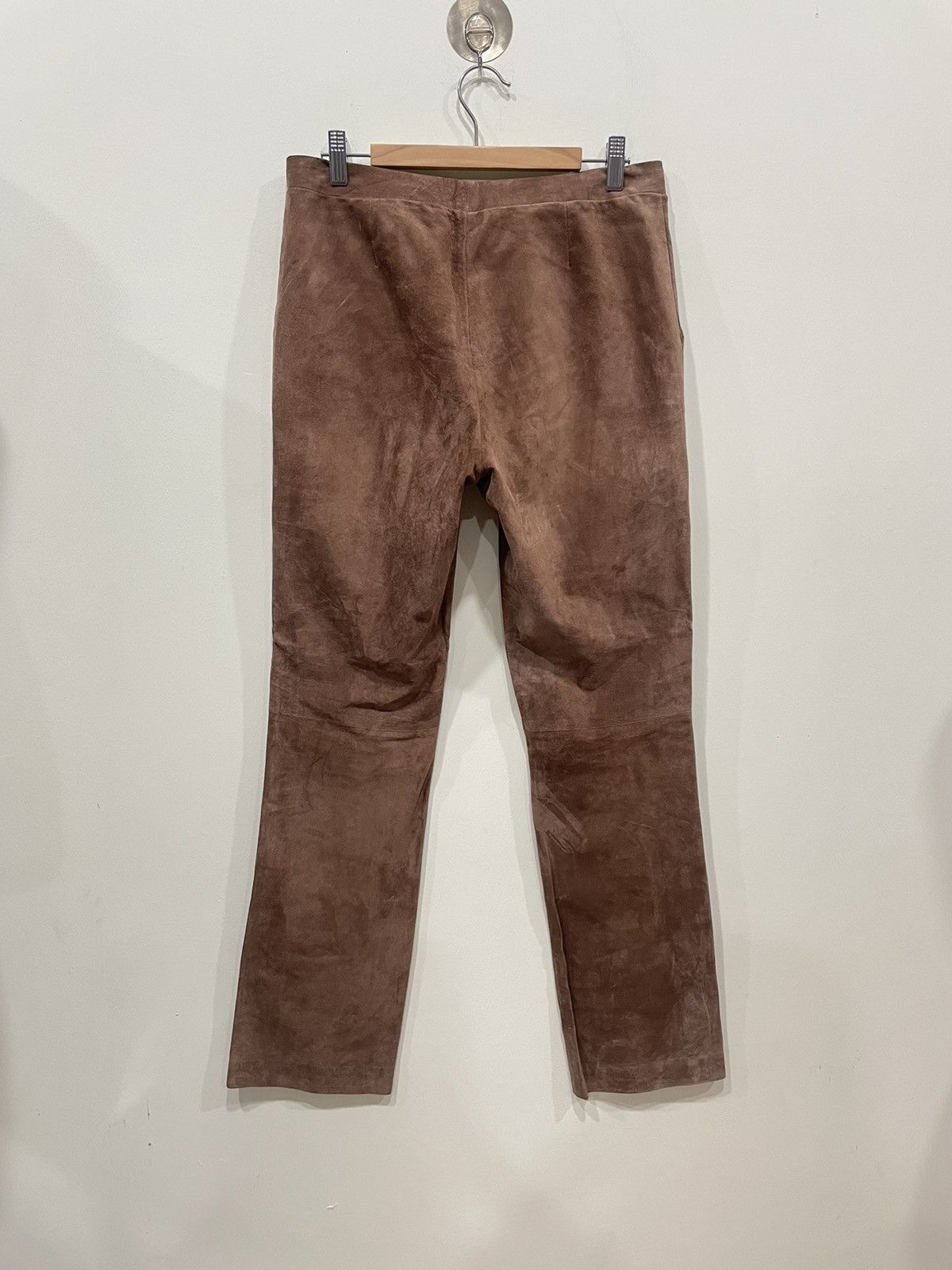 Versace 80s Gianni Versace Leather Pants Size 32" / US 10 / IT 46 - 2 Thumbnail