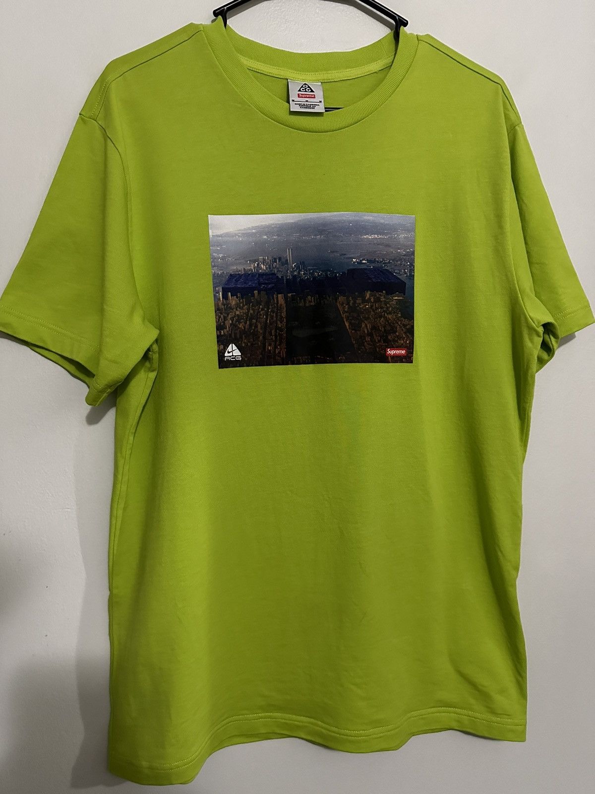 Tシャツ・カットソー Supreme x Nike ACG Grid T-Shirt Green Supreme Nike Acg Grid T Shirt | Grailed