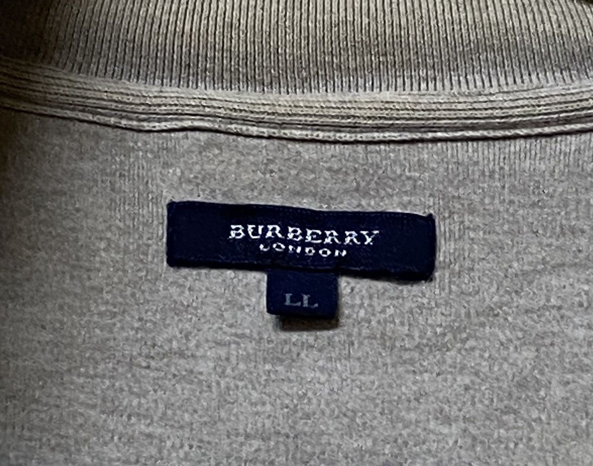 Burberry Burberry half zipper sweatshirt Size US L / EU 52-54 / 3 - 5 Thumbnail