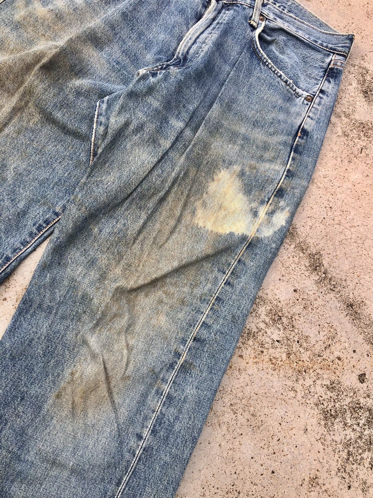 Edwin WIDE LEG⚡️⚡️VINTAGE SELVEDGE RUSTY DENIM Size US 34 / EU 50 - 2 Thumbnail