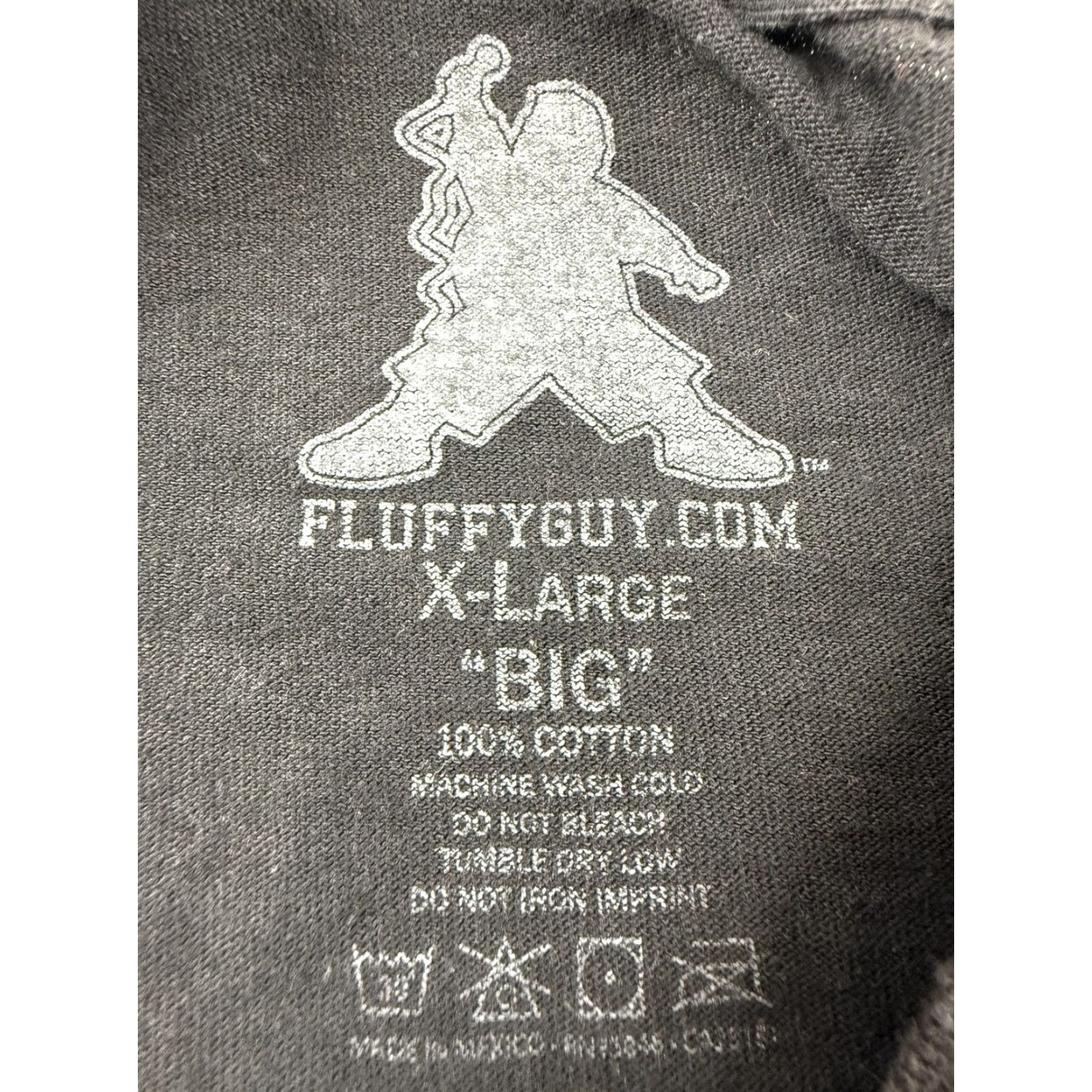 Vintage Gabriel Iglesias Shirt Mens XL Black I'm Not Fat I'm Fluffy Graphic Tee Funny Size US XL / EU 56 / 4 - 3 Thumbnail