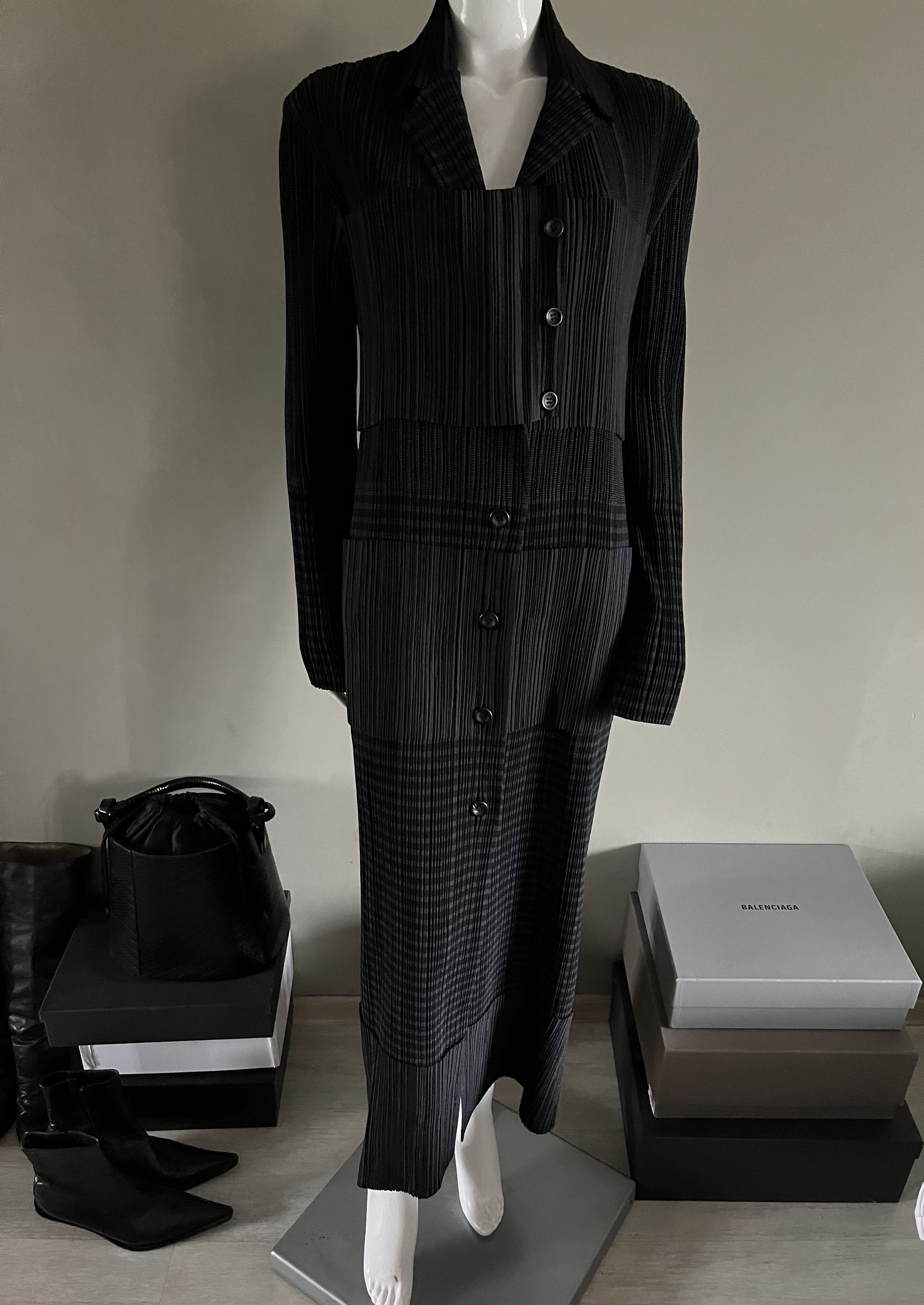 Issey Miyake Issey Miyake Coat Rare Mainline Size L / US 10 / IT 46 - 10 Thumbnail