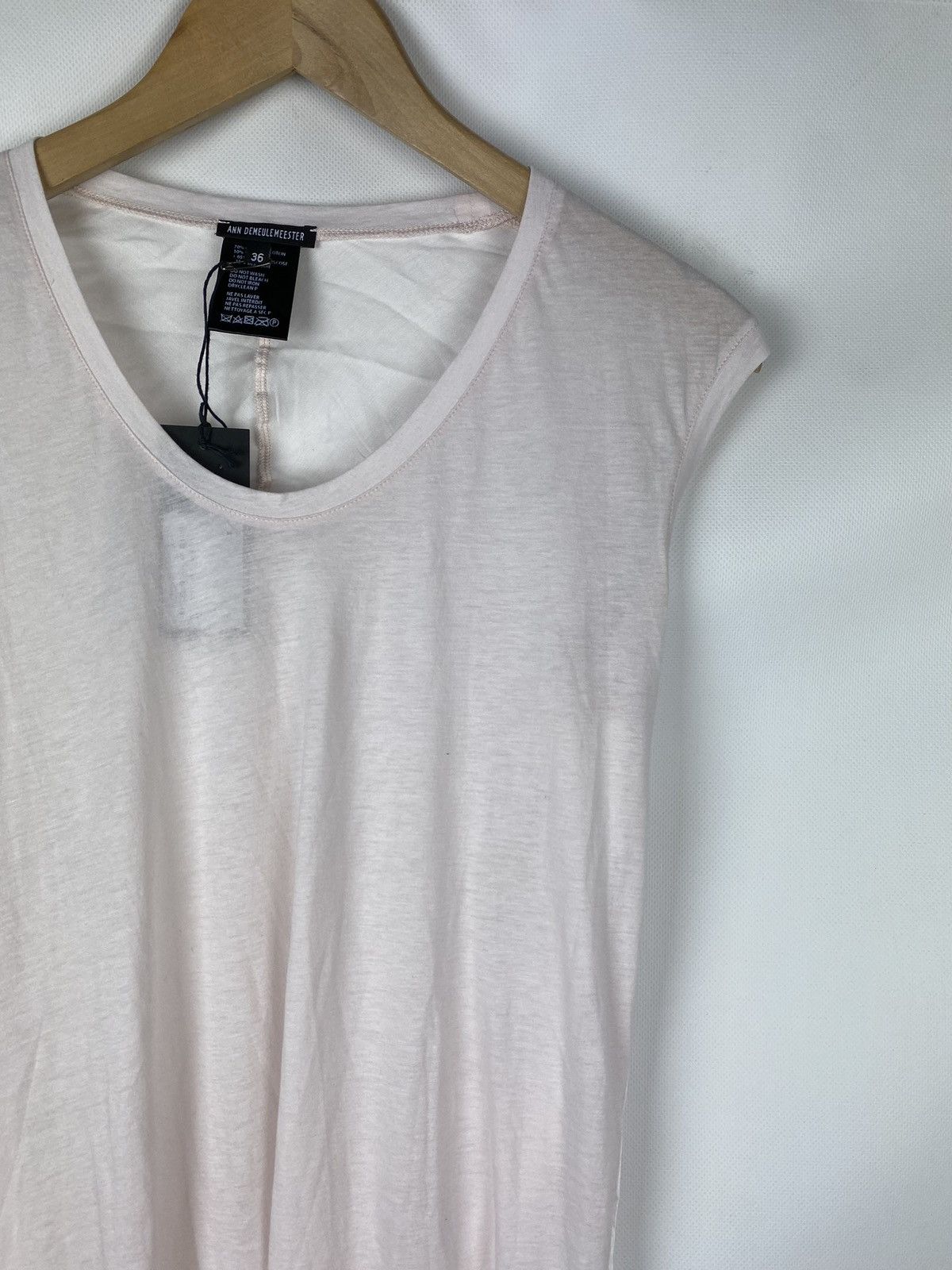 Ann Demeulemeester BNWT! Ann Demeulemeester Iliad Muscle Sleeveless tank top T Size XS / US 0-2 / IT 36-38 - 6 Thumbnail