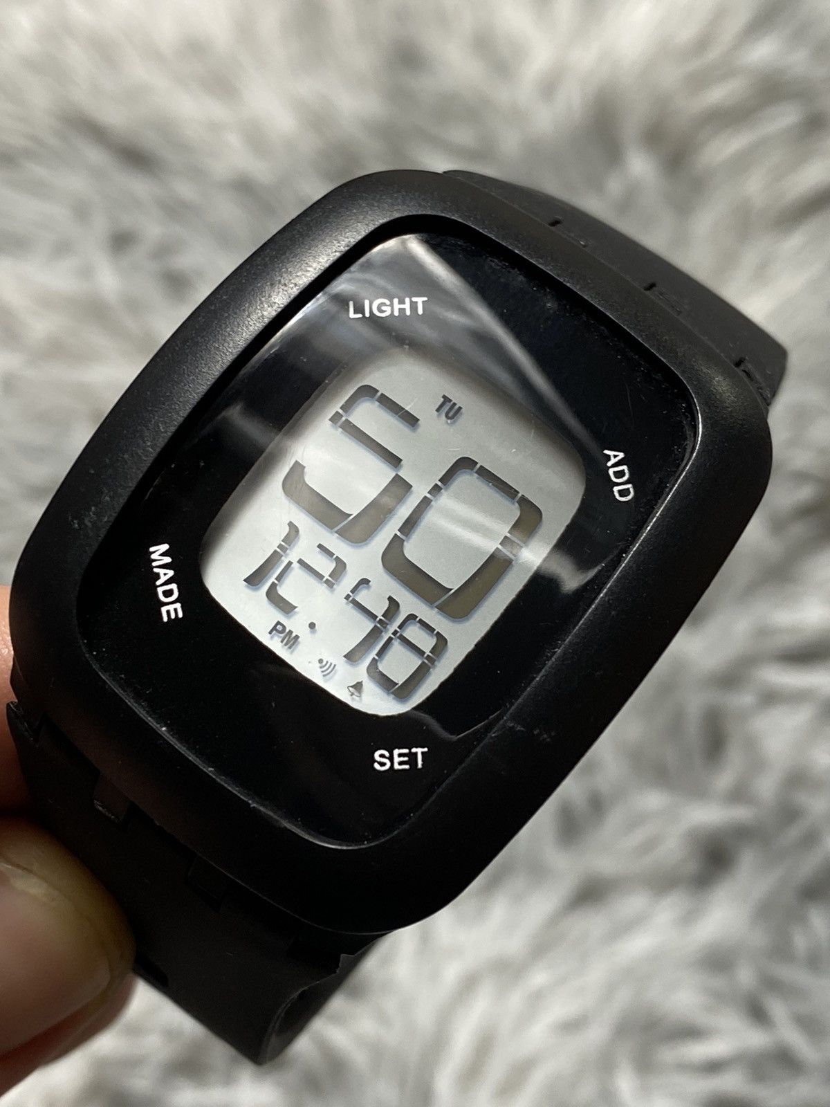 Jewelry × Vintage Digital Elegance Black Watch - Japanese Brand Size ONE SIZE - 5 Thumbnail
