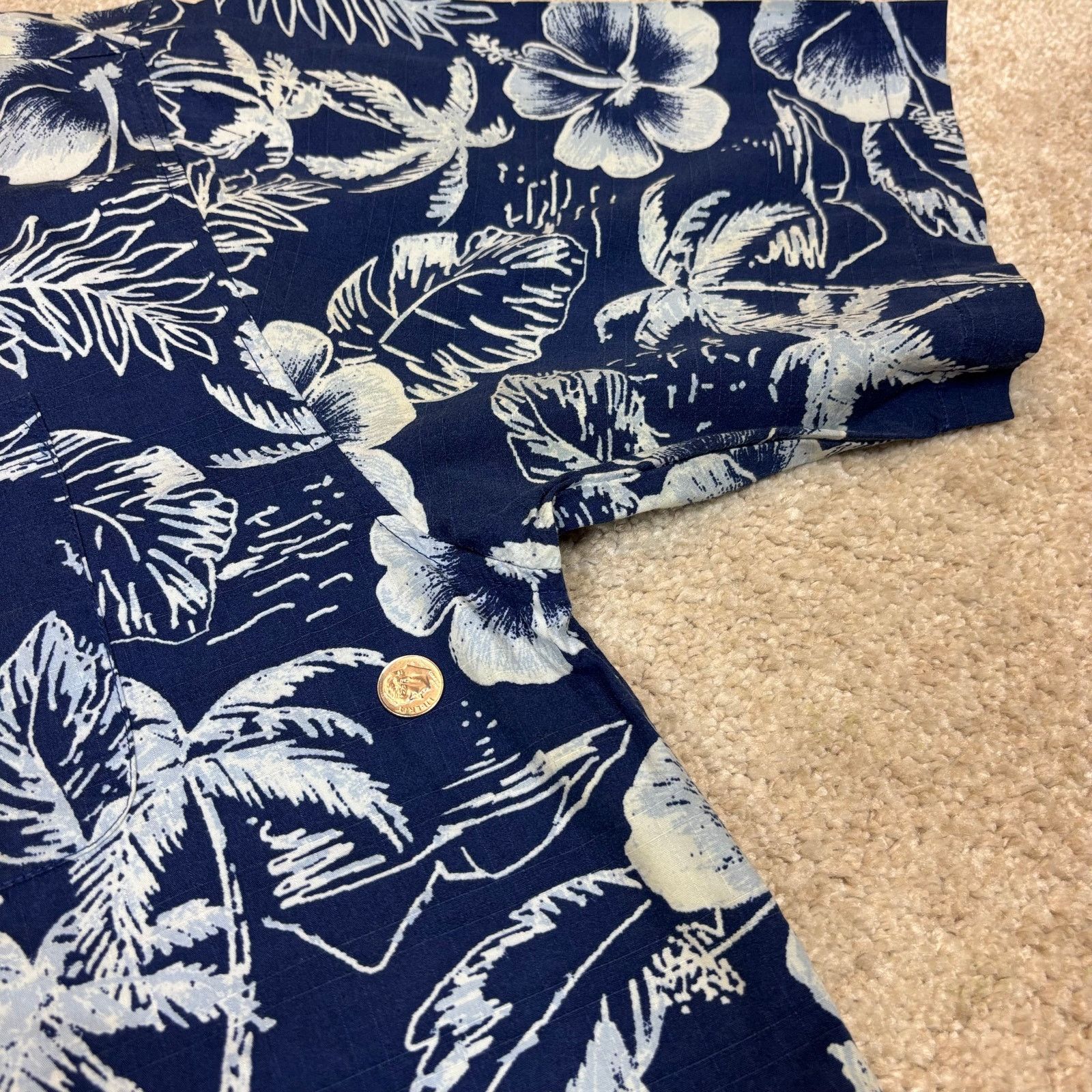 Ocean Pacific Vintage OP Ocean Pacific Hawaiian Button Up Shirt Men's XL Size US XL / EU 56 / 4 - 8 Thumbnail