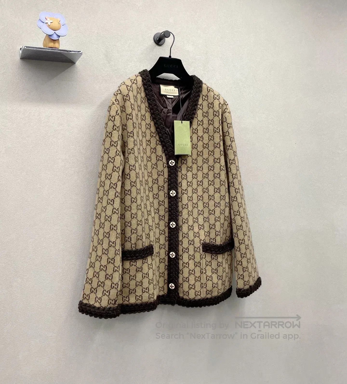 Gucci Gucci Double G Print Coat. Size US M / EU 48-50 / 2 - 2 Thumbnail