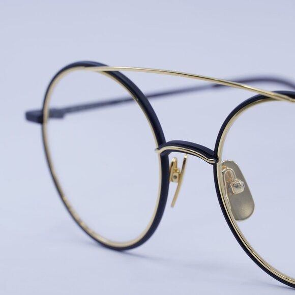 🕶️ New Thom Browne TB108 CNVYGLD50 Eyeglasses 50mm