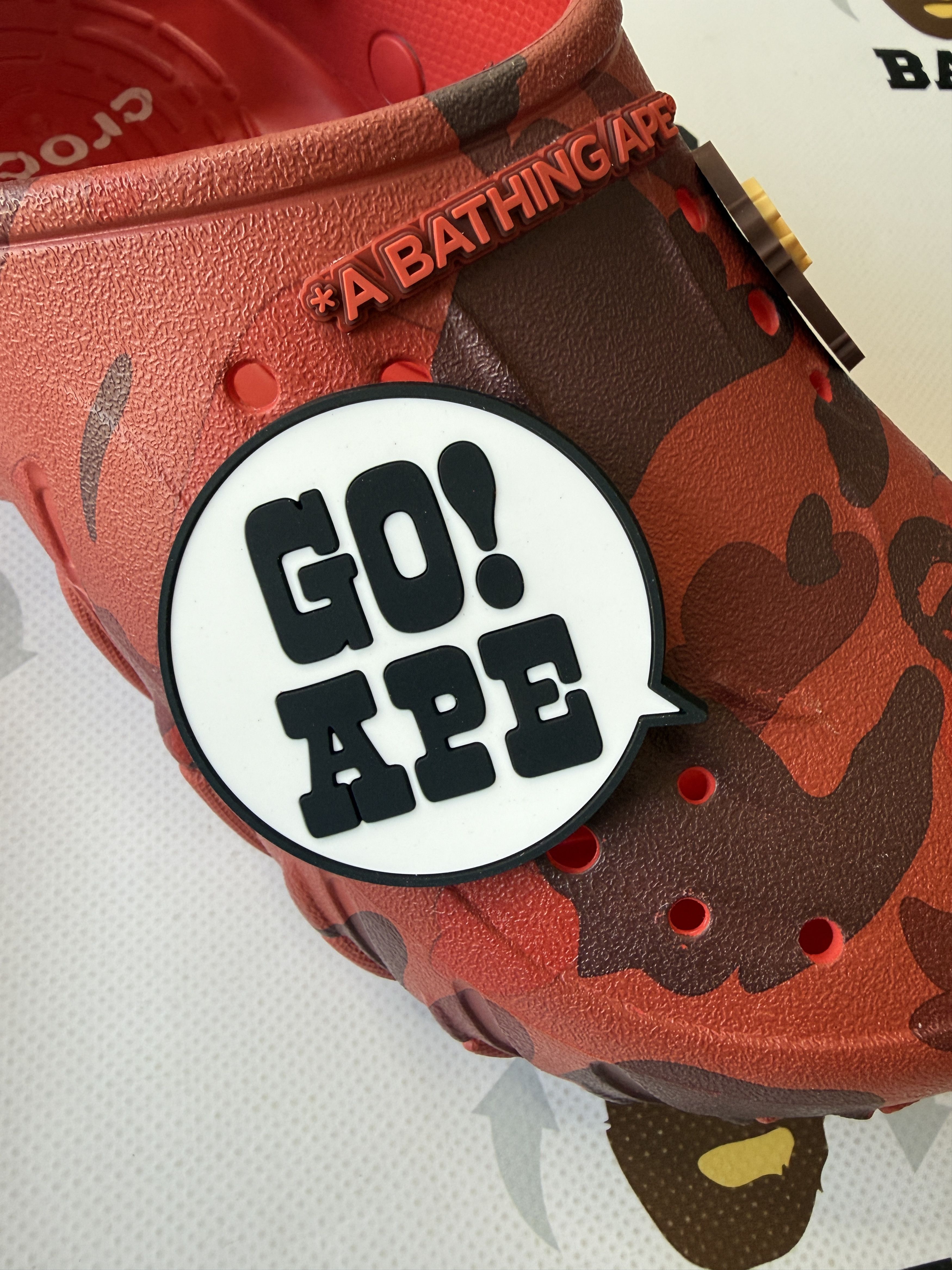 Bape × Crocs BAPE X CROCS ECHO RED Size US 8.5 / EU 41-42 - 6 Thumbnail