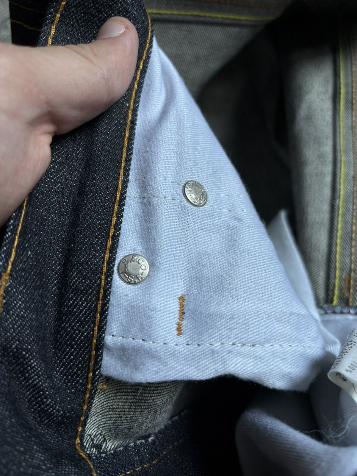 Fragment Design × Levi's Levi’s x Fragment Design Selvedge Denim Hiroshi Fujiwara Size US 34 / EU 50 - 13 Thumbnail