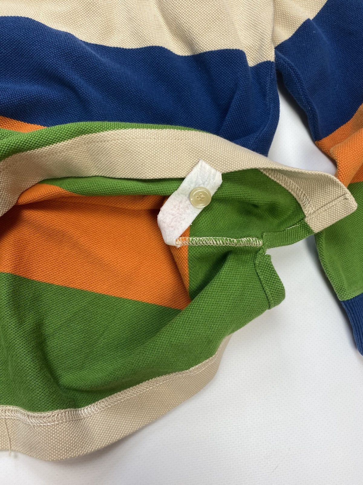 Paul & Shark PAUL & SHARK Striped Rugby Long Sleeve Shirt Size US XXL / EU 58 / 5 - 5 Thumbnail
